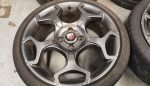 17" GENUINE FIAT ABARTH ALLOY WHEELS / TYRES - Image 3