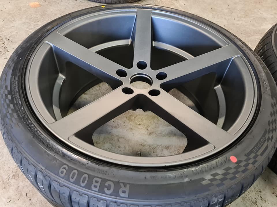 152773157_3722675674519790_8345535199952666354_n.jpg 19" BOLA ALLOY WHEELS / NEW TYRES - MERCEDES FITMENT - Image 1