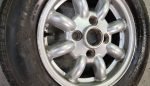 12" MINILIGHT STYLE ALLOY WHEELS / TYRES X 2