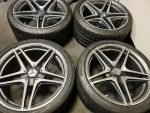 19" GENUINE MERCEDES AMG C63S ALLOY WHEELS / TYRES - Image 4