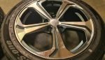 18" VOLKSWAGEN T5 / T6 SPORTLINE 3 STYLE ALLOY WHEELS / TYRES - Image 2