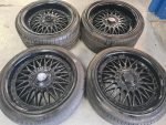 18" BBS STYLE ALLOY WHEELS / TYRES - BMW FITMENT