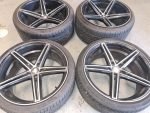 20" AXE EX14 ALLOY WHEELS / TYRES - MERCEDES - Image 4