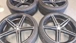 20" AXE EX14 ALLOY WHEELS / TYRES - MERCEDES - Image 3