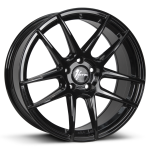 1Form Edition 4 18x9.5 ET30-45 5H BLANK Gloss Black