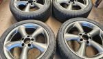 17" GENUINE MERCEDES CLK ADHARAZ ALLOY WHEELS / TYRES - Image 2