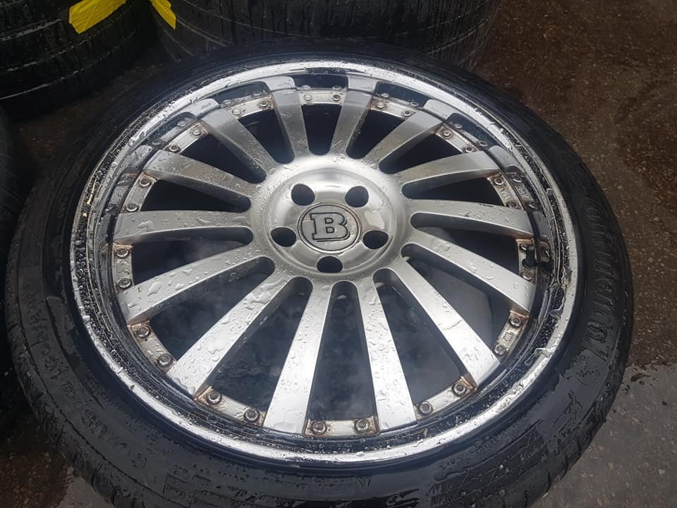 2-4-1.jpg 20" BRABUS STYLE ALLOY WHEELS / TYRES - Image 1
