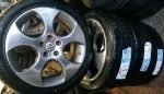 18" GENUINE VOLKSWAGEN MONZA POLISHED ALLOY WHEELS / NEW TYRES - Image 2