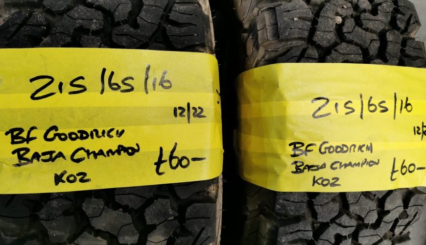 215-65-16-BF-GOODRICH-BAJA-3gz3pcoaw1x482fw4202ru.jpg 215 / 65 / 16 BF GOODRICH BAJA CHAMPION TYRES - Image 1