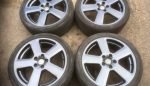 18" GENUINE AUDI RS6 STYLE ALLOY WHEELS / TYRES - Image 3