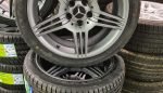 18" MERCEDES AMG TRIPLE SPOKE ALLOY WHEELS / NEW TYRES - Image 3