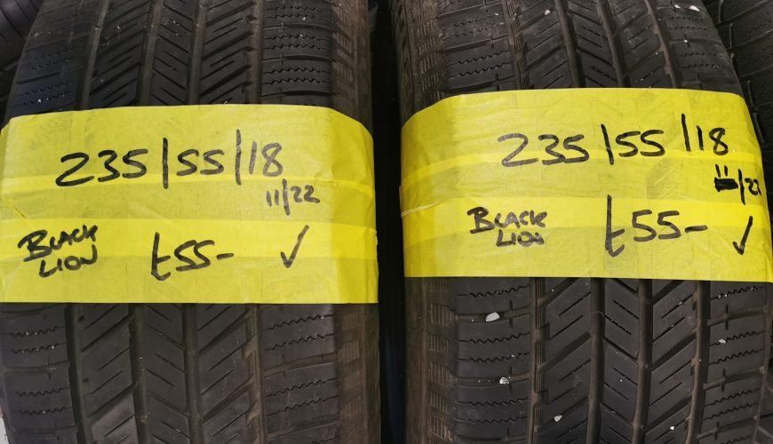 235-55-18-BLACK-LION-3gtin6y2mz4g2lfuc3sowa.jpg 235 / 55 / 18 BLACK LION TYRES – TWO AVAILABLE - Image 1