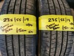 235 / 55 / 19 PIRELLI SCORPION ZERO TYRES - TWO AVAILABLE