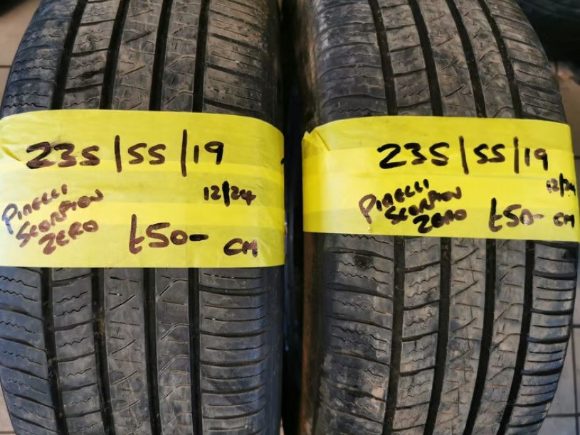 235-55-19-PIRELLI.jpg 235 / 55 / 19 PIRELLI SCORPION ZERO TYRES - TWO AVAILABLE - Image 1