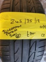 245 / 35 / 18  BRIDGESTONE POTENZA S001  RUN FLAT TYRE