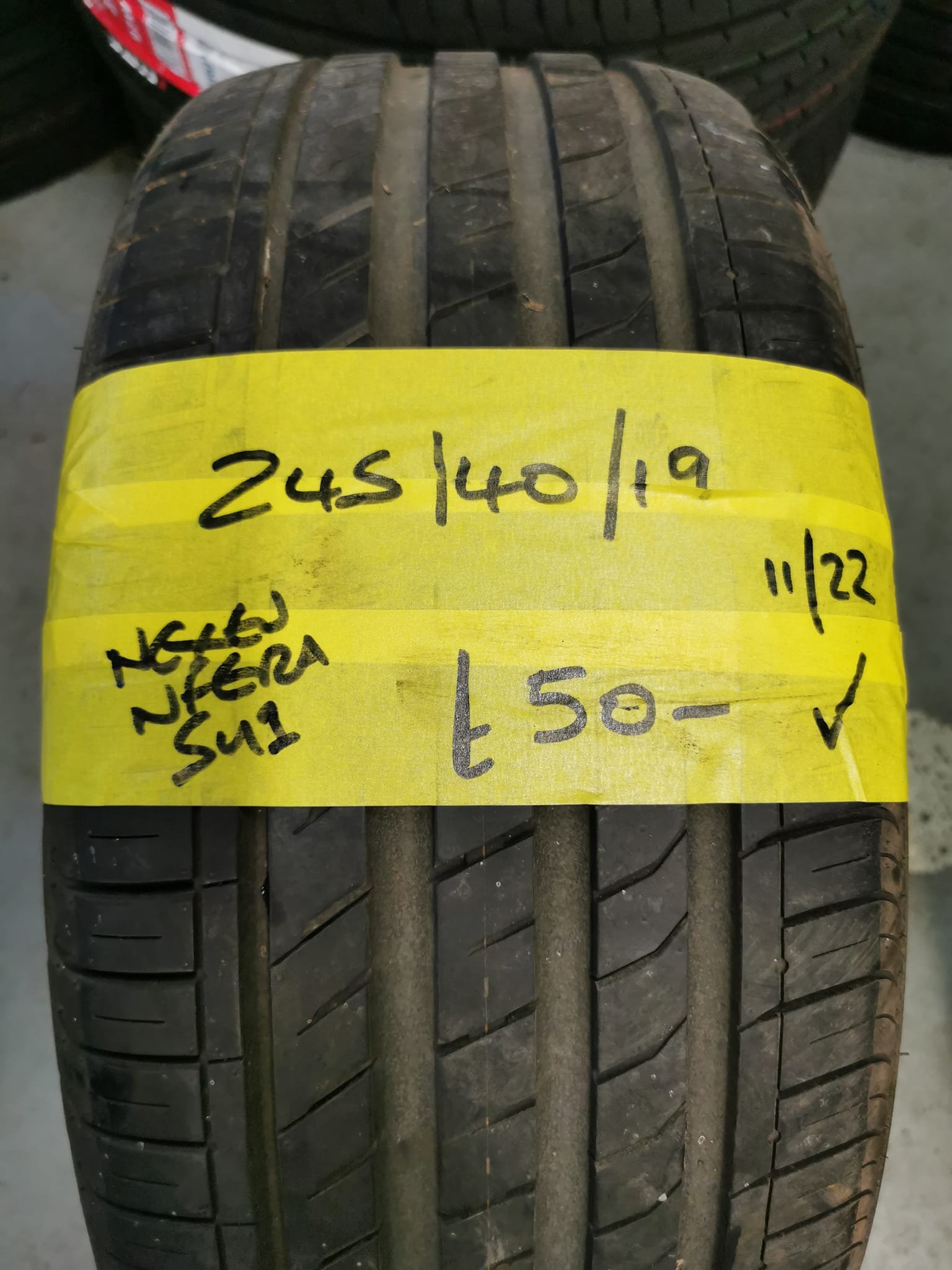 245-40-19-NEXEN.jpg 245 / 40 / 19 Nexen Nfera SU1 Tyre - Image 1