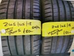 245 / 45 / 18 MICHELIN PILOT SPORT 5 TYRES   - TWO AVAILABLE