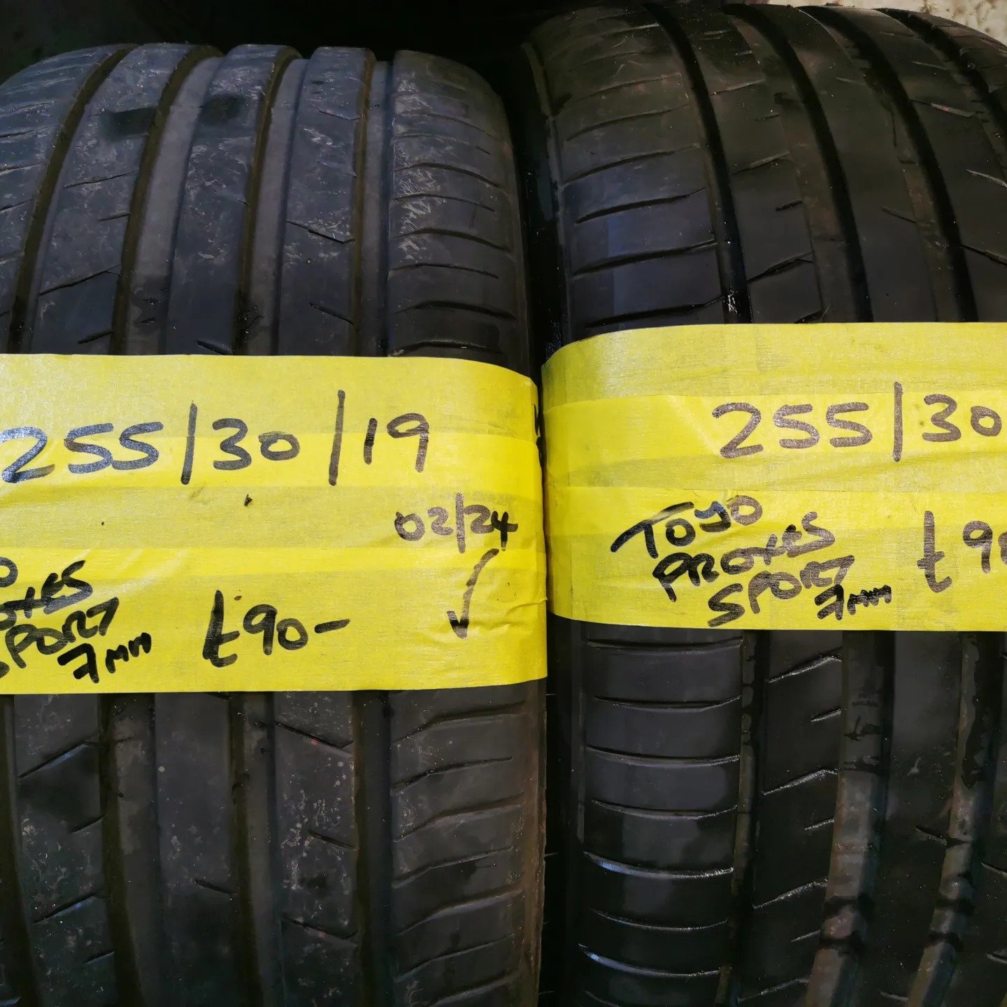 255-30-19-toyo-proxes-sport.jpg 255 / 30 / 19 TOYO PROXES SPORT TYRES - Image 1