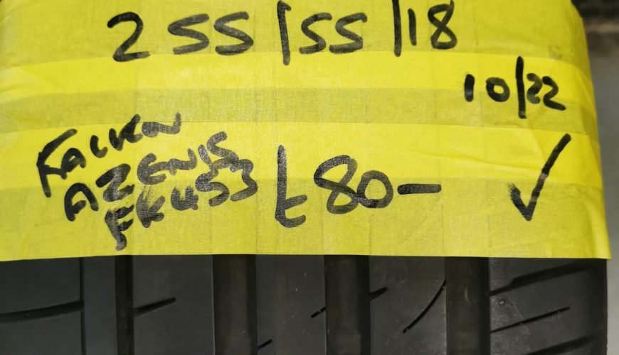 255-55-18-FALKEN-3grltloe7w6kxrveg3tb0q.jpg 255 / 55 / 18 FALKEN AZENIS TYRE - Image 1