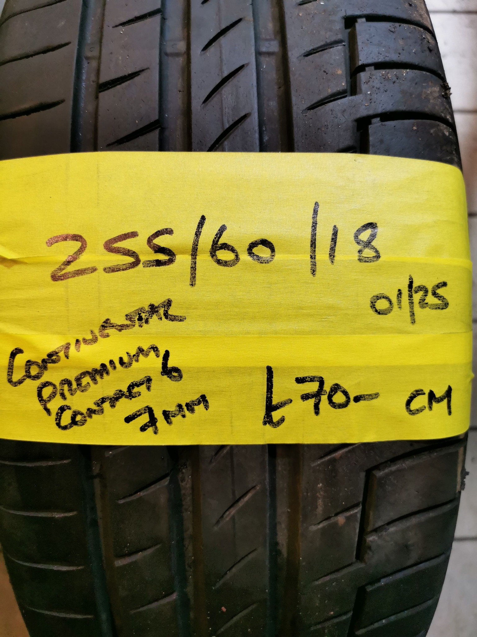 255-60-18-1.jpg 255 / 60 / 18 CONTINENTAL PREMIUM CONTACT 6 TYRE - Image 1