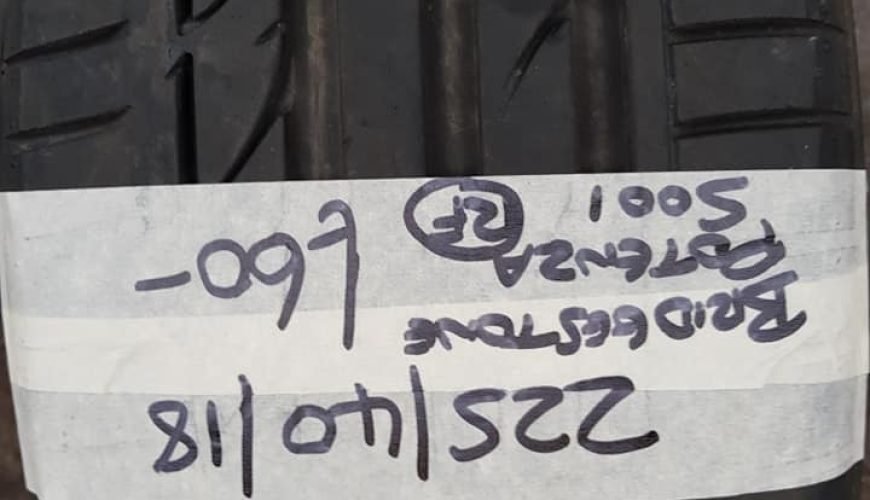 2555520-39l5fmm9yjr0aiyabwzksq.jpg 225 / 40 / 18 BRIDGESTONE POTENZA S001 RUNFLAT TYRE - Image 1