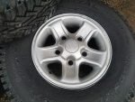 16" GENUINE LAND ROVER DEFENDER BOOST ALLOY WHEELS / TYRES