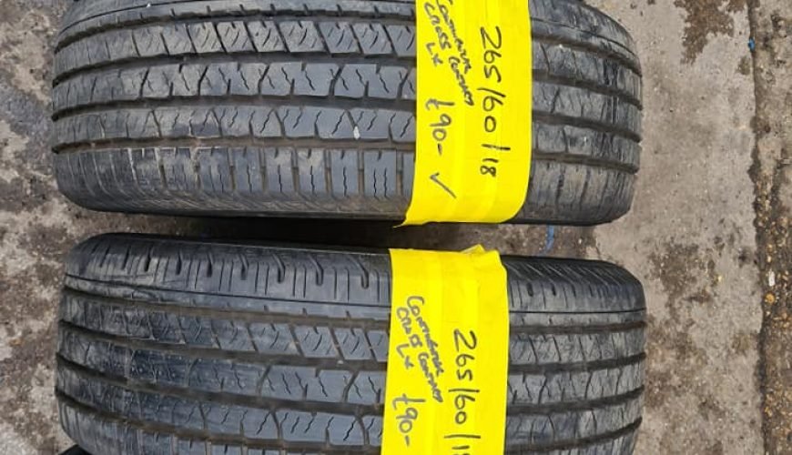 265-60-18-CONTINENTAL-CROSS-CONTACT-3b8gox89rfhpl9j4i2i13e.jpg 265 / 60 / 18 CONTINENTAL CROSS CONTACT LX TYRES - Image 1
