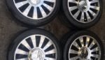17" AUDI RS8 STYLE POLISHED ALLOY WHEELS / TYRES