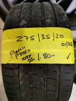 275 / 35 / 20 PIRELLI P ZERO 1027 D1 TYRE - FITTING AVAILABLE