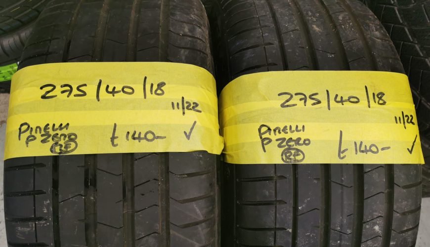 275-40-18-PIRELLI-3gtip1jgm1m90b1wh7s7ii.jpg 275 / 40 / 18 PIRELLI P ZERO RUNFLAT TYRES – TWO AVAILABLE - Image 1