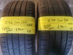 275 / 40 / 20  PIRELLI P ZERO  106 W TYRES  -TWO AVAILABLE