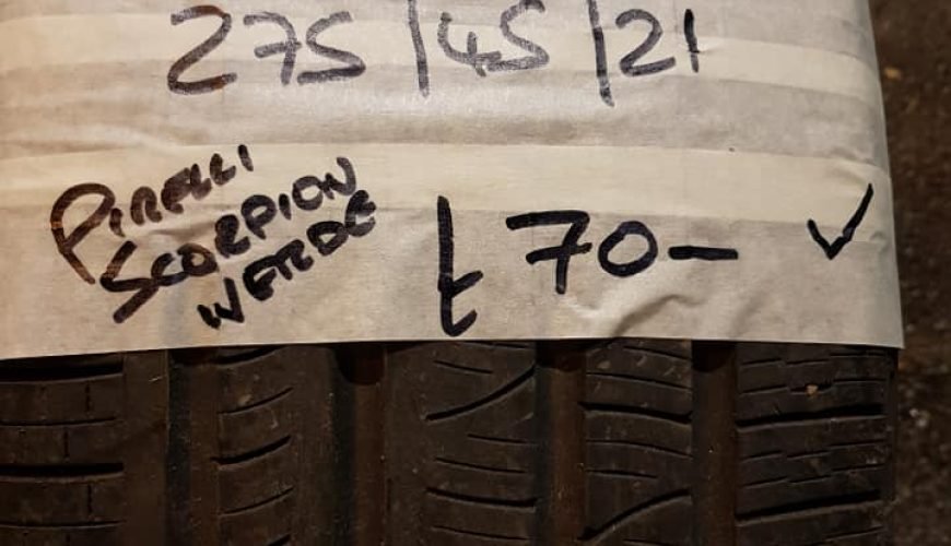 275-45-21-PIRELLI-SCORPION-VERDE-39taorid0y9mzidhmcq87e.jpg 275 / 45 / 21 PIRELLI SCORPION VERDE - Image 1