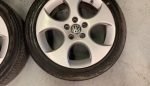17" GENUINE VOLKSWAGEN MONZA ALLOY WHEELS / TYRES