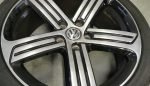 18" GENUINE VOLKSWAGEN R CADIZ ALLOY WHEELS / NEW TYRES