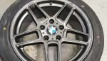 17" BMW A C SCHNITZER STYLE ALLOY WHEELS / NEW TYRES