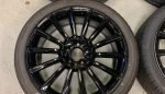 19" GENUINE MERCEDES AMG TURBINE ALLOY WHEELS / NEW TYRES - Image 2