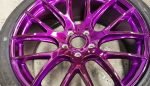 20" BMW CSL STYLE ALLOY WHEELS / NEW TYRES – CANDY PURPLE - Image 3