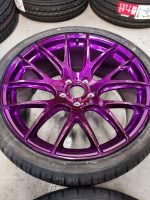 20" Bmw CSL Style Alloy Wheels / New Tyres – Candy Purple - Image 2