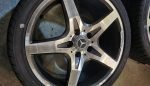 18" GENUINE MERCEDES SLK AMG ALLOY WHEELS / NEW TYRES - Image 3
