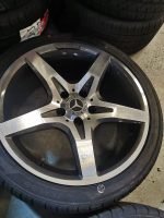 18" Genuine Mercedes SLK AMG Alloy Wheels / New Tyres - Image 2