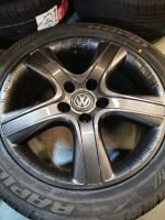 18" Genuine Volkswagen T5 / T6 Dakar Alloy Wheels / New tyres - Image 2