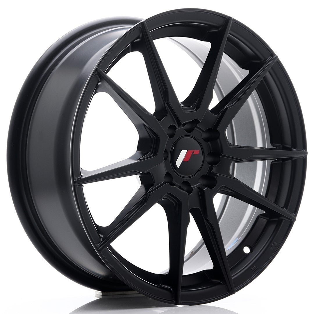 34735_0_22892.jpg JR Wheels JR21 17x7 ET25 4x100/108 Matt Black - Image 1