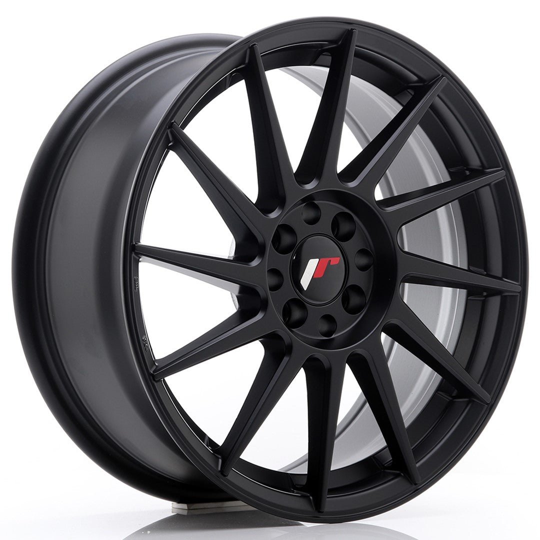 34823_0_23750.jpg JR Wheels JR22 17x7 ET35 5x100/114 Matt Black - Image 1