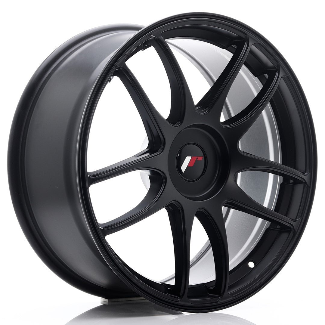 36993_0_24665.jpg JR Wheels JR29 19x8.5 ET35-48 BLANK Matt Black - Image 1