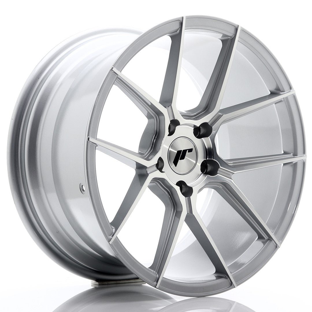 37022_0_23177.jpg JR Wheels JR30 18x9.5 ET35 5x120 Silver Machined Face - Image 1