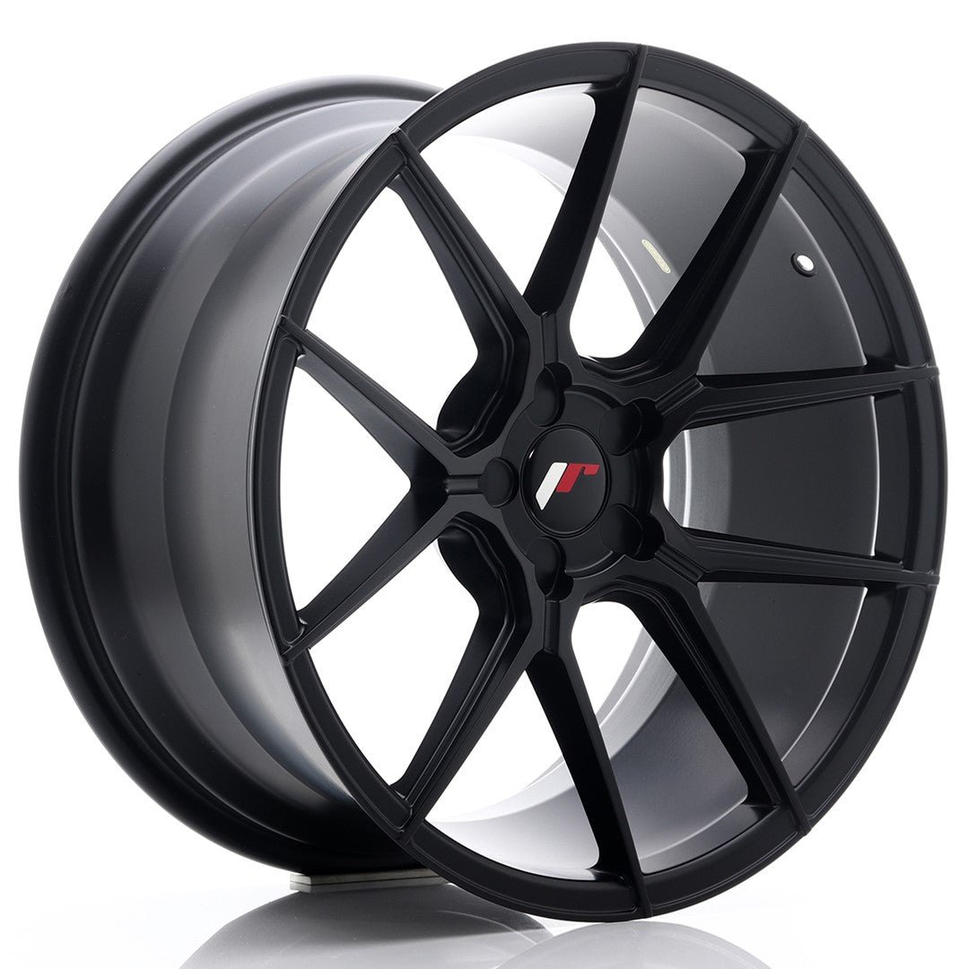 37051_0_23394.jpg JR Wheels JR30 19x9.5 ET35-40 5H BLANK Matt Black - Image 1