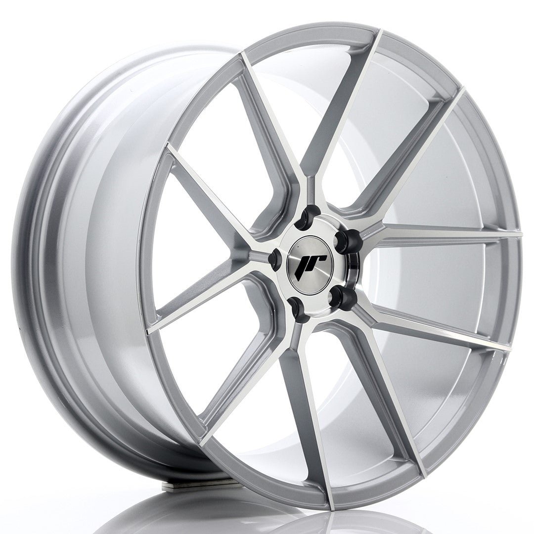 37071_0_23207.jpg JR Wheels JR30 20x10 ET40 5x112 Silver Machined Face - Image 1