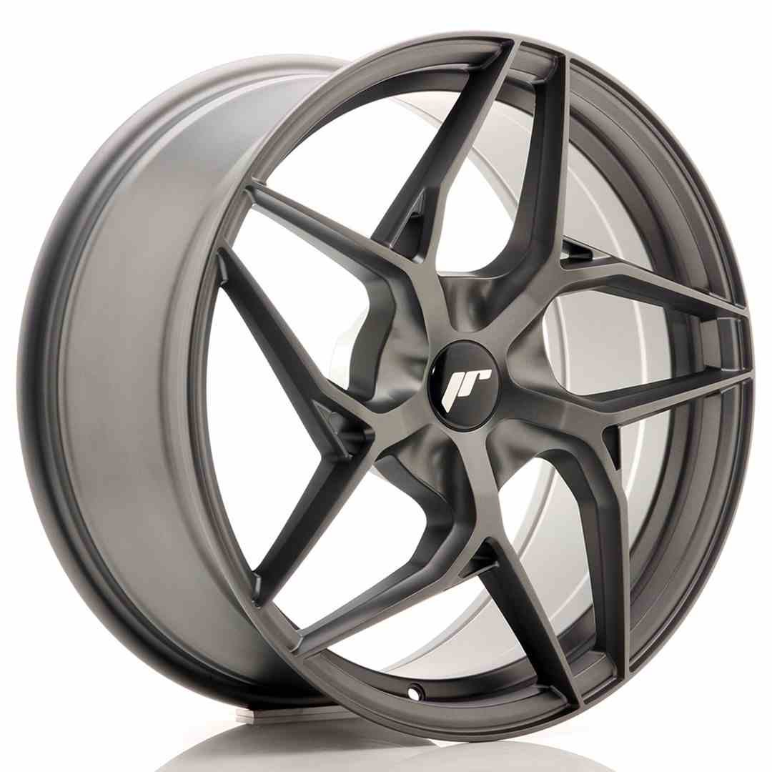 38134_1_24083.jpg JR Wheels JR35 19x8.5 ET20-45 5H BLANK Matt Gun Metal - Image 1