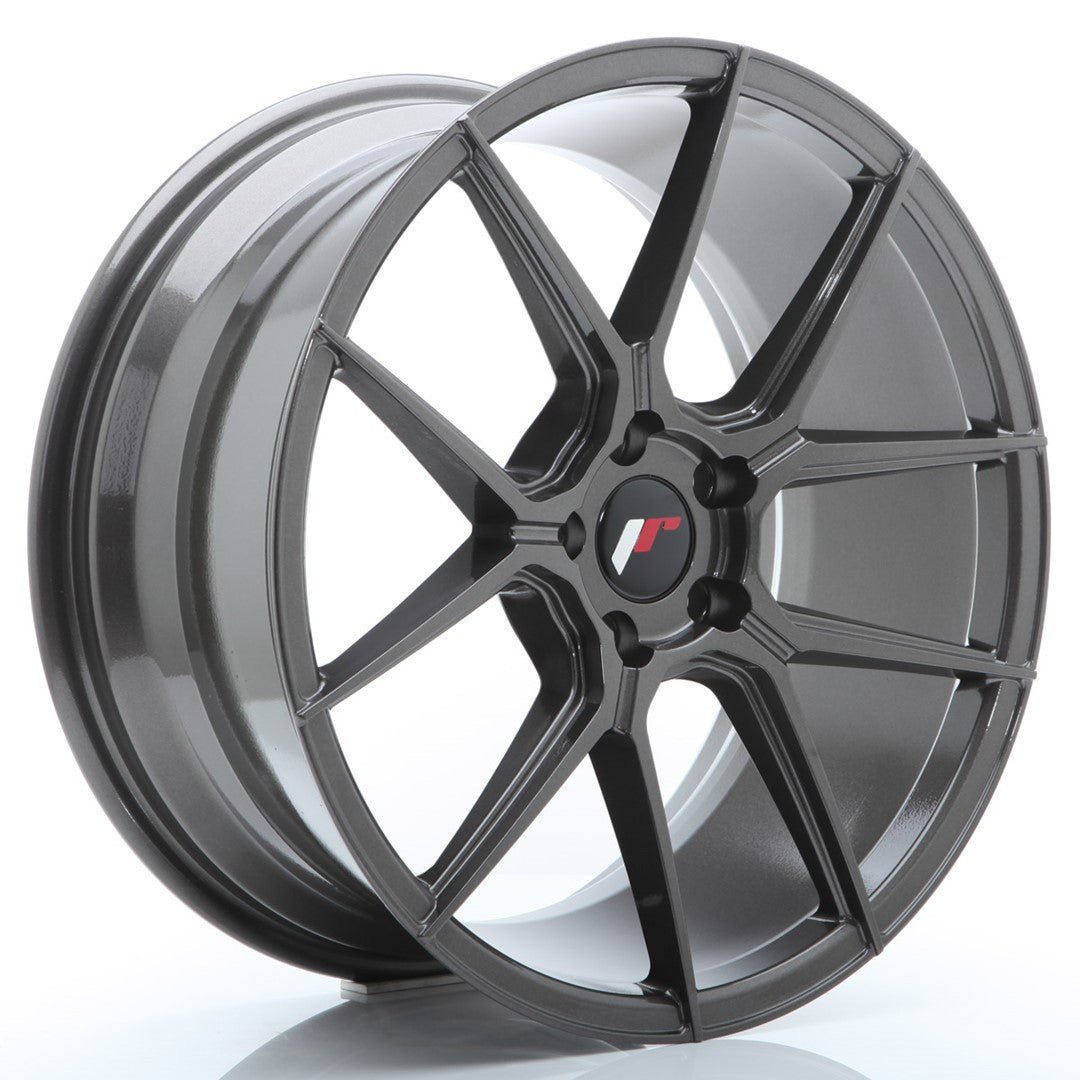 38935_0_26428.jpg JR Wheels JR30 19x8.5 ET35 5x120 Hyper Gray - Image 1