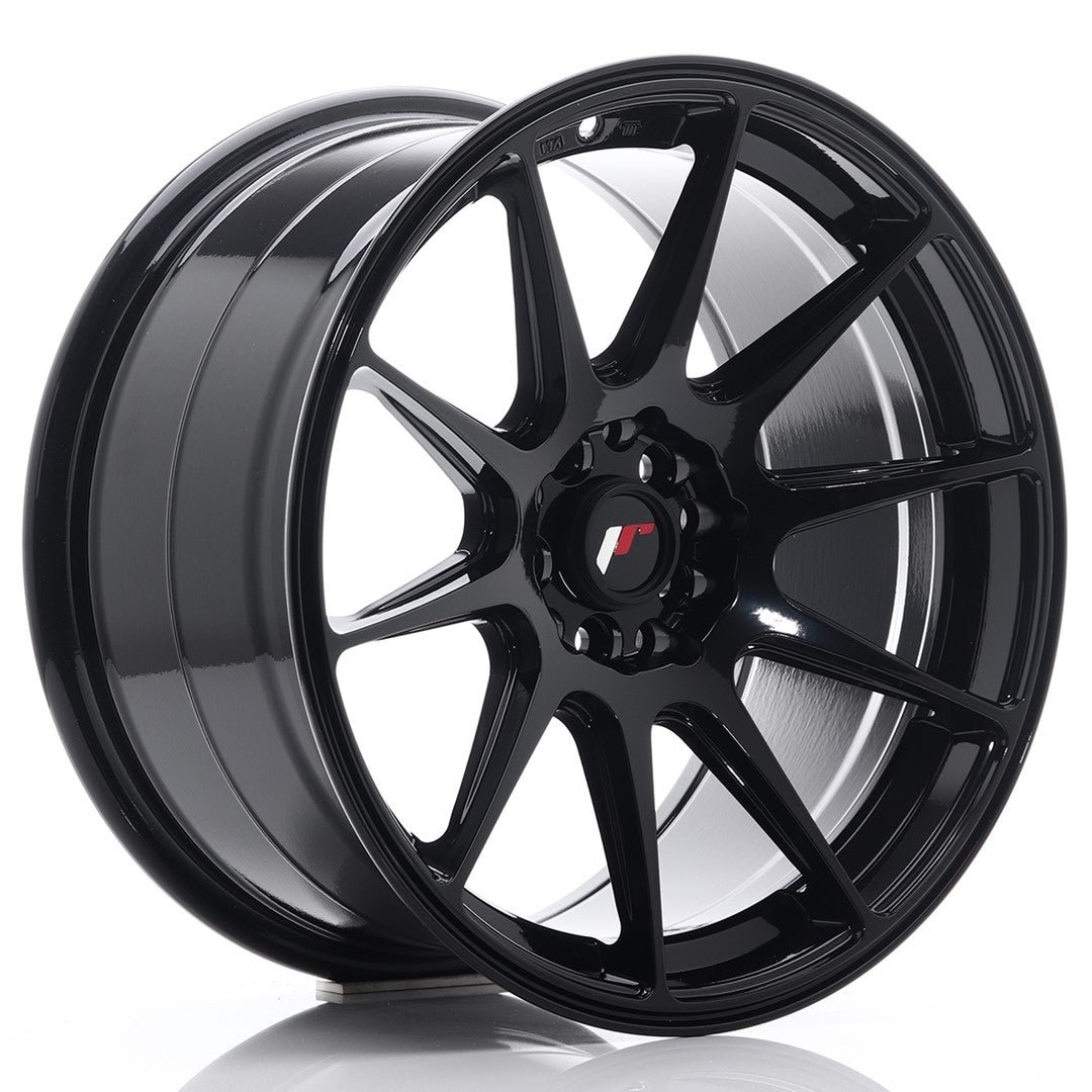 39046_0_23260.jpg JR Wheels JR11 17x9 ET20 5x100/114 Glossy Black - Image 1